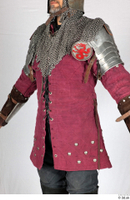  Photos Medieval Knight in mail armor 7 Historical Medieval Soldier red gambeson upper body 0002.jpg